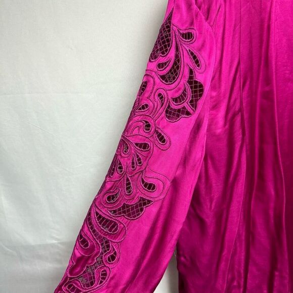 La Joie Magenta Blouse NWT - Picture 6 of 7